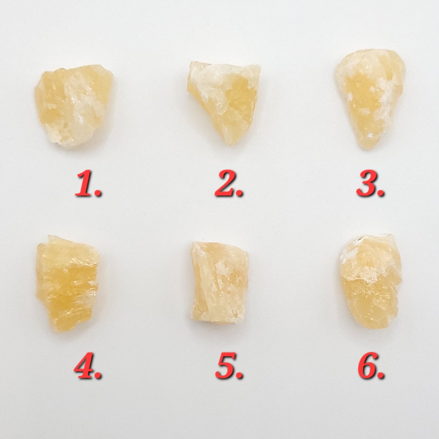 Raw Orange Calcite Necklace in Silver - Crystal for Creativity & Energy
