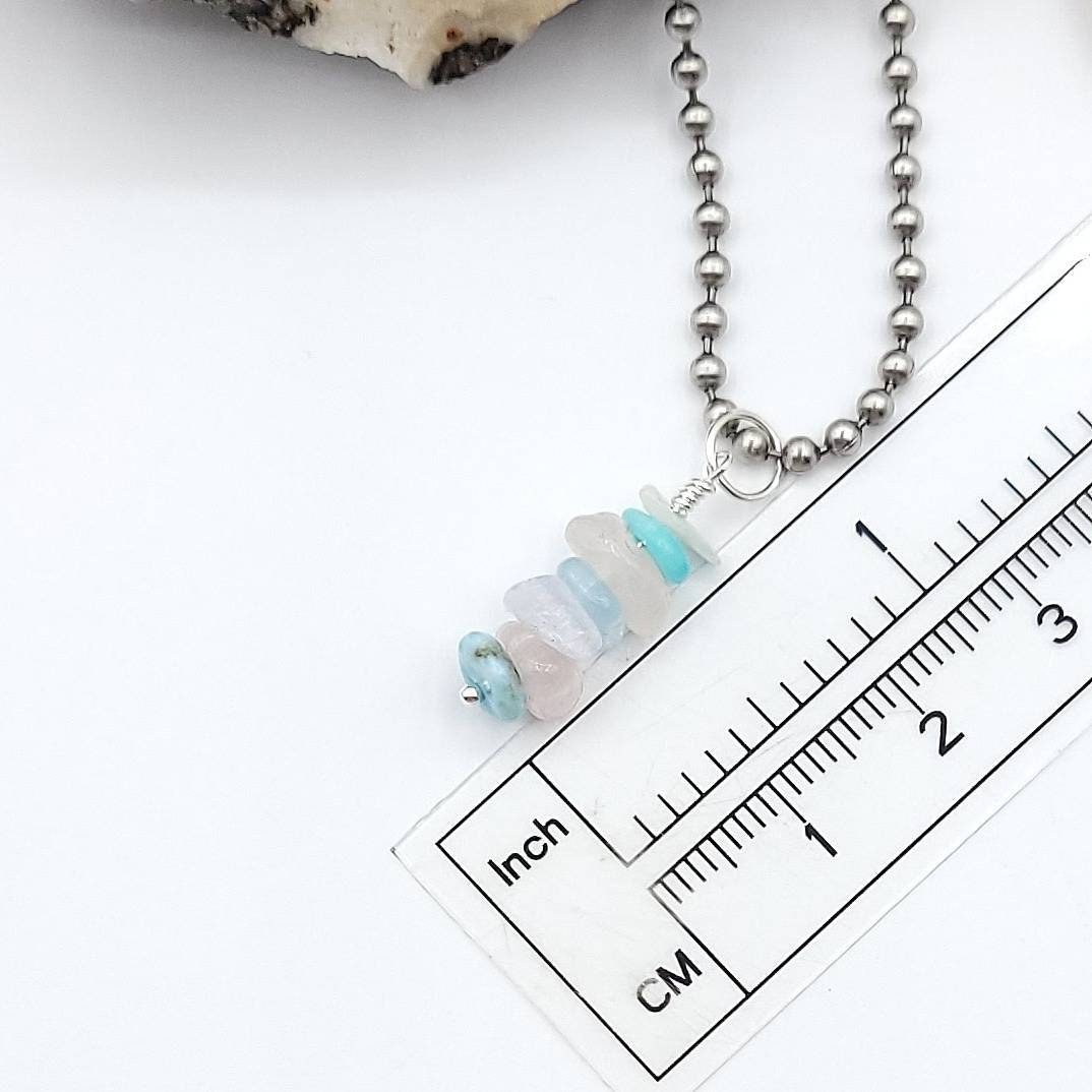 Custom Calming Crystal Necklace, Build Your Own Crystal Necklace