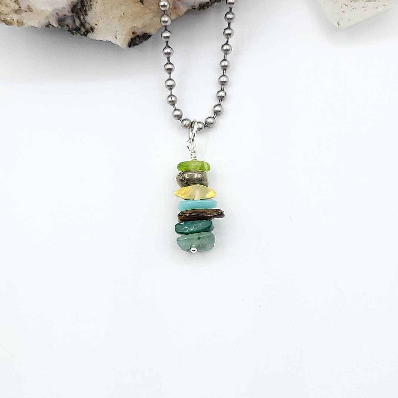 Custom Money Attracting Crystal Necklace, Build Your Own Crystal Necklace