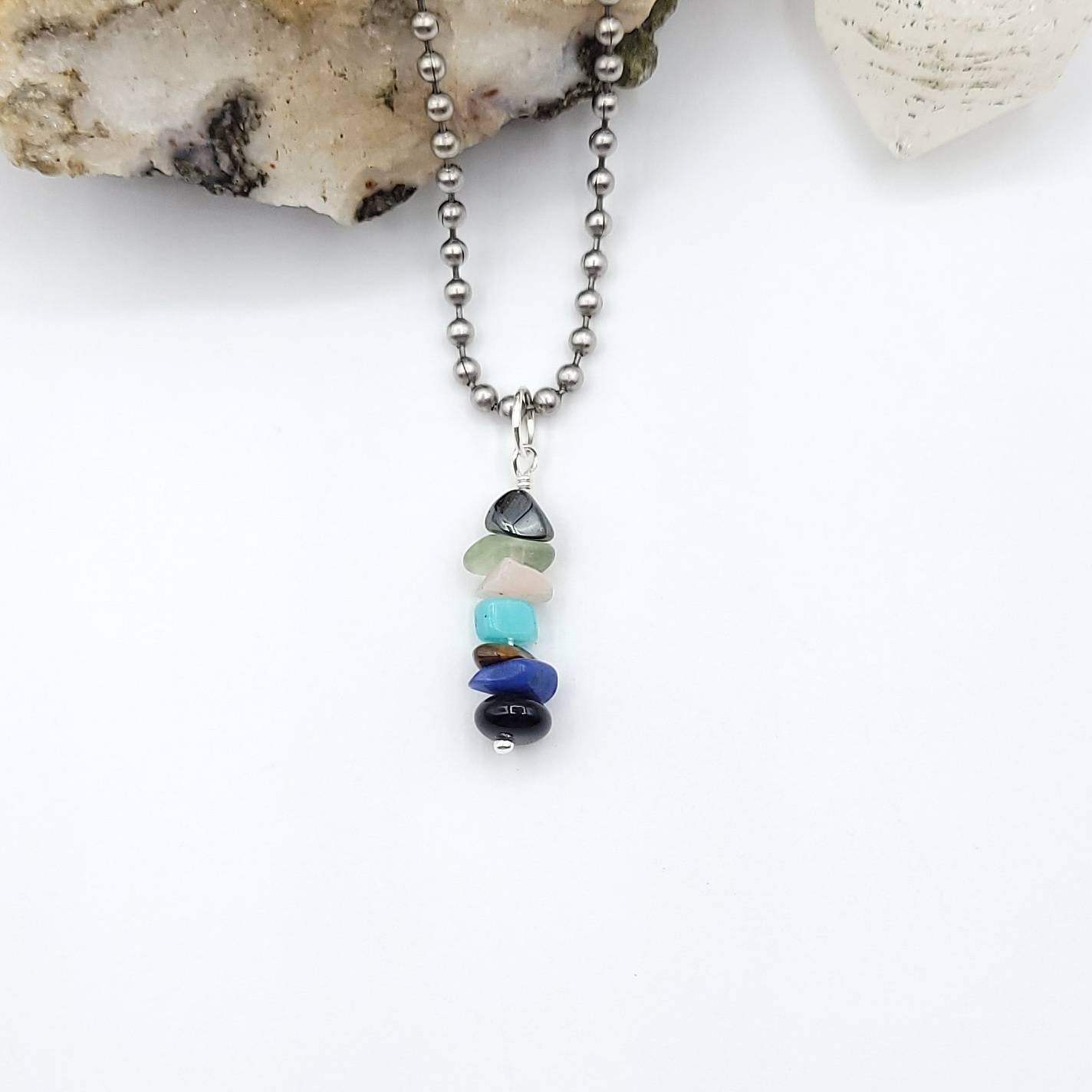 Custom Focus Crystal Necklace, Build Your Own Crystal Necklace