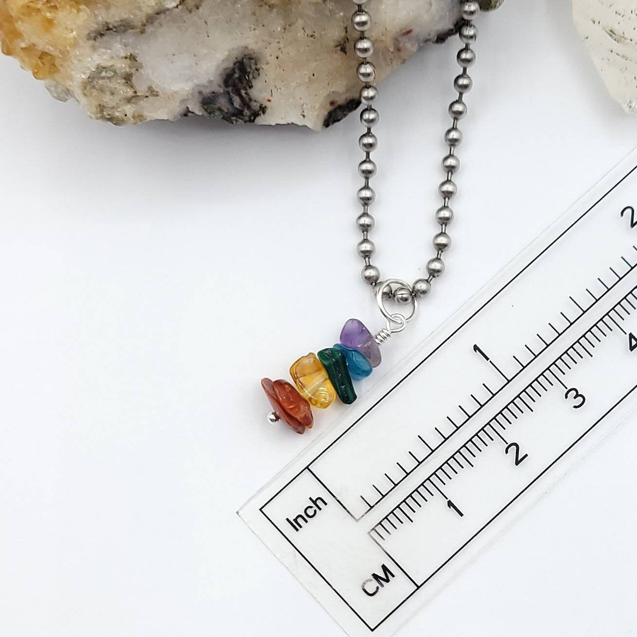 Gay Pride Necklace, Gay Pride Crystal Pendant