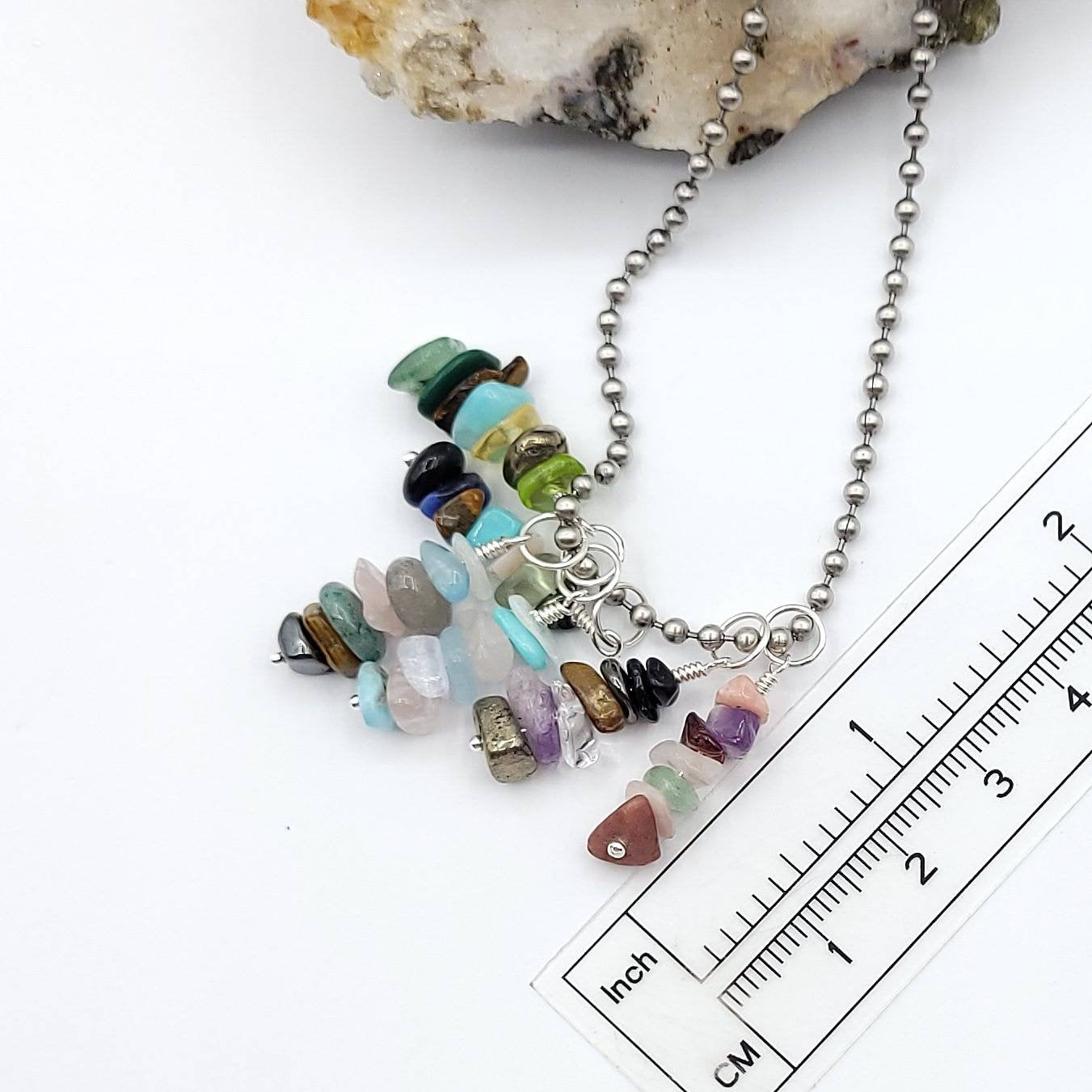 Create Your Custom Crystal Necklace, Build Your Own Crystal Necklace, Customizable Necklace Crystal