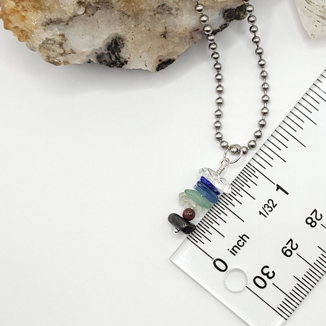 Aries Chakra Necklace, Zodiac Aries Pendant, Chakra Jewelry, Aries Gift