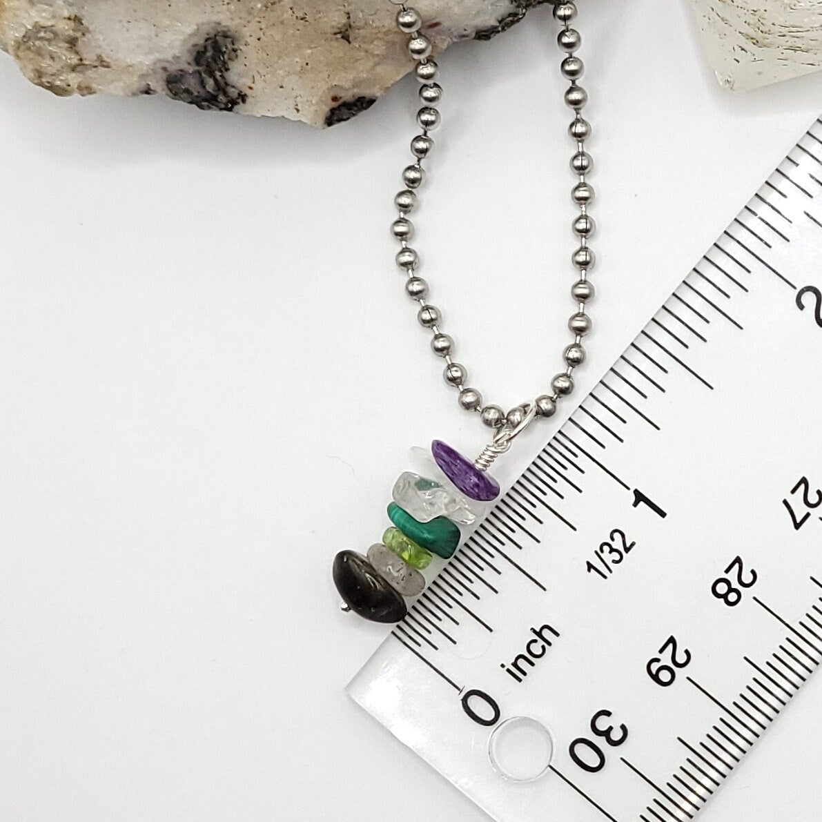 Scorpio Chakra Necklace, Zodiac Scorpio Pendant, Chakra Pendant, Scorpio Necklace