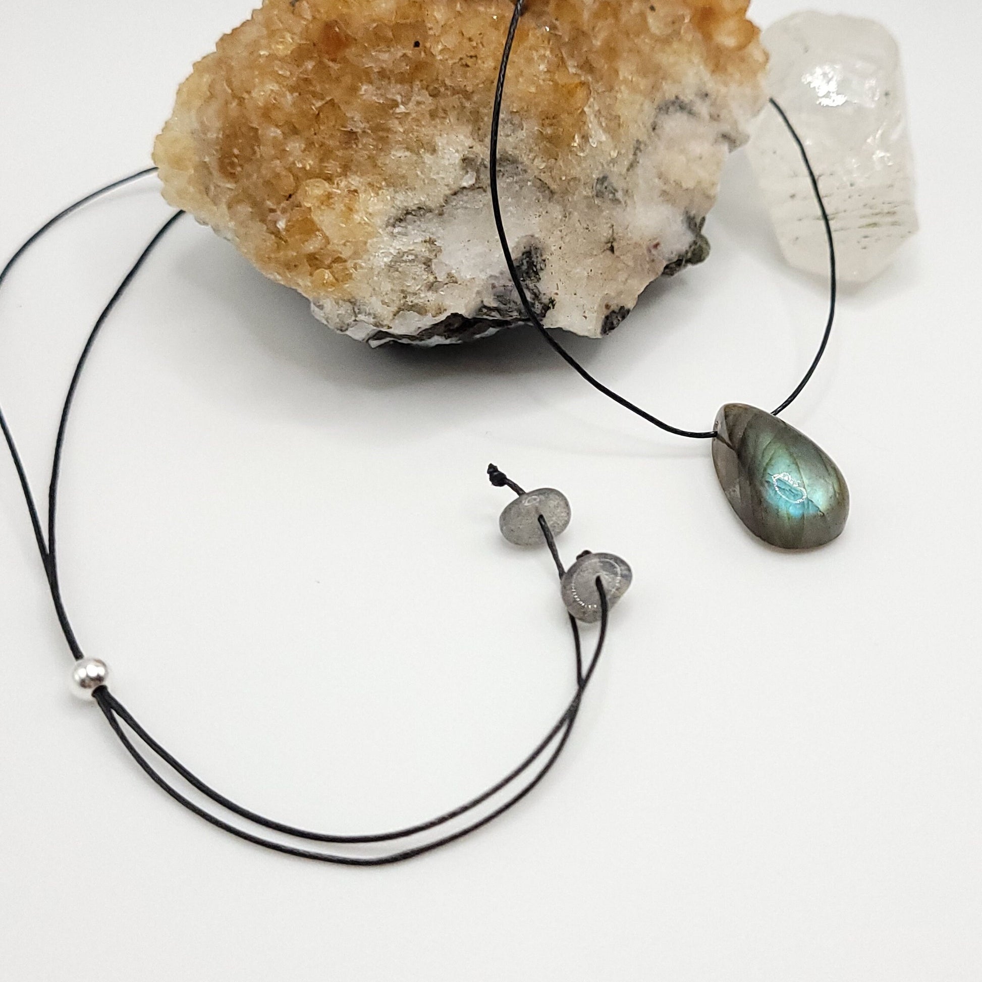 Adjustable Labradorite Necklace