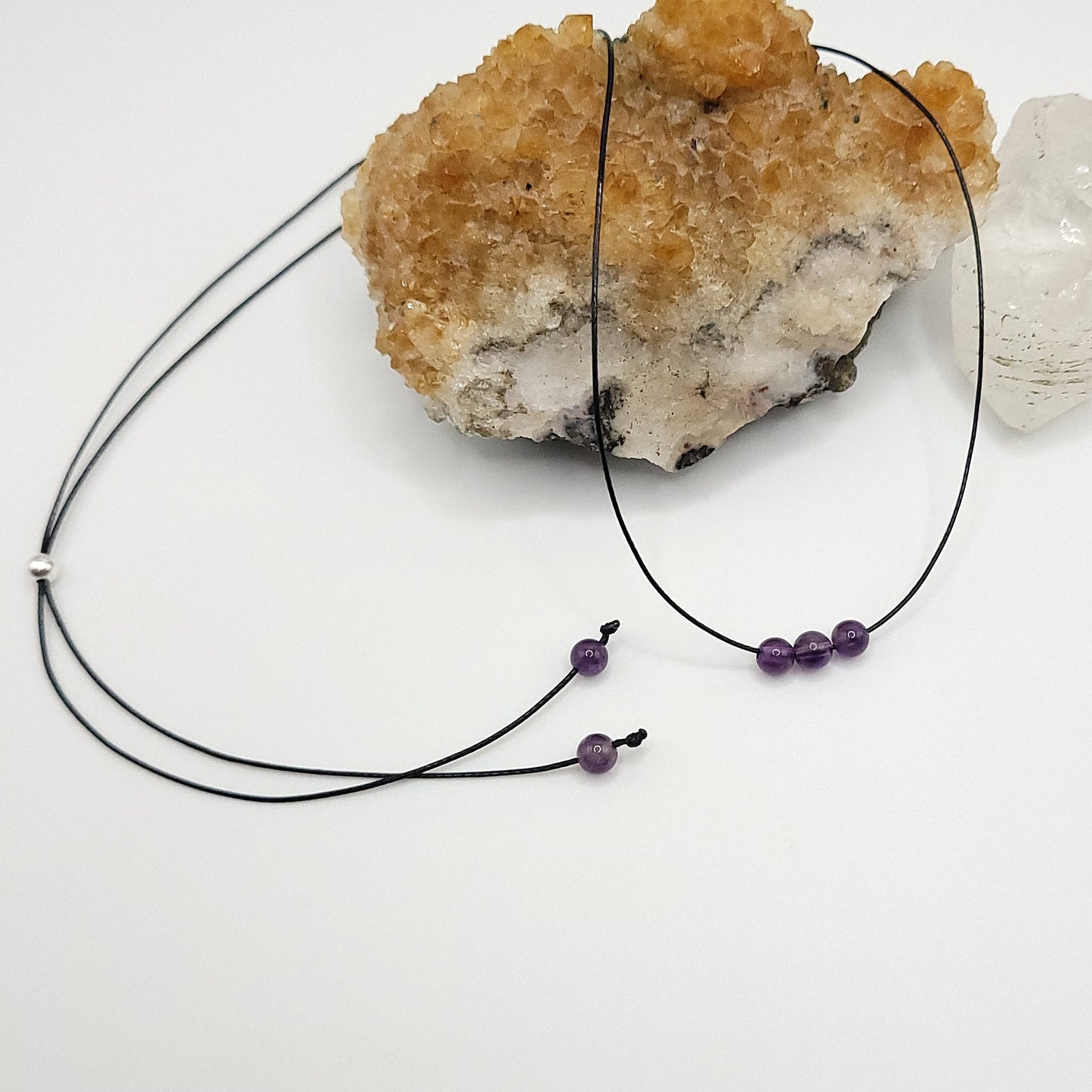 Adjustable crystal Necklace