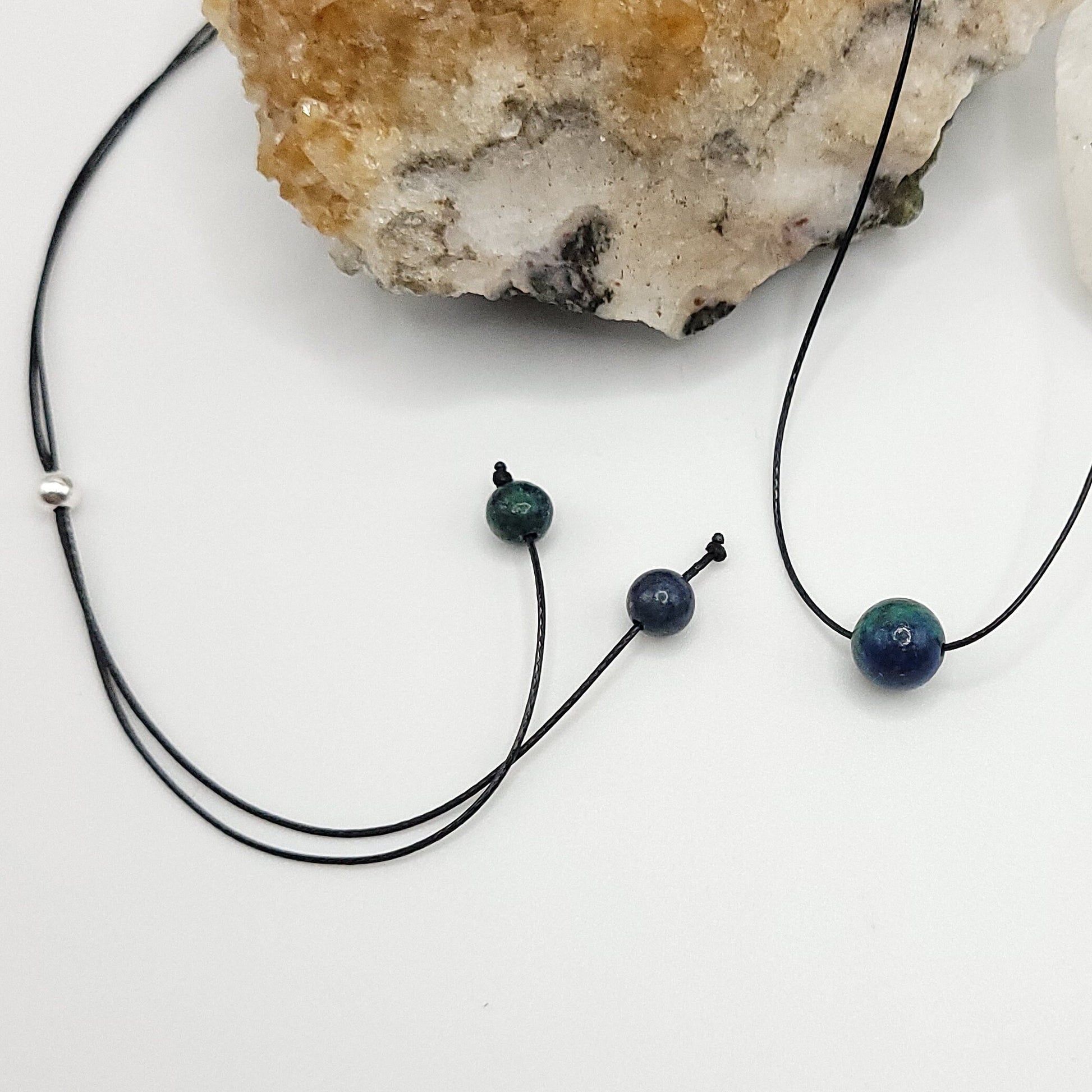 Azurite Malachite choker