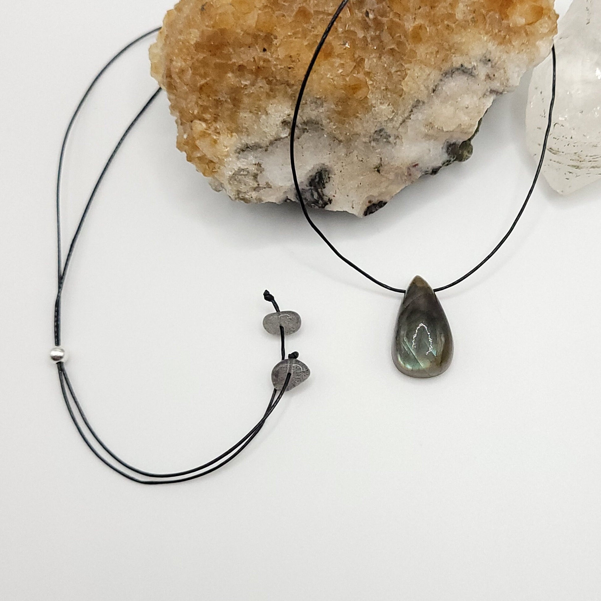 Adjustable Labradorite Necklace