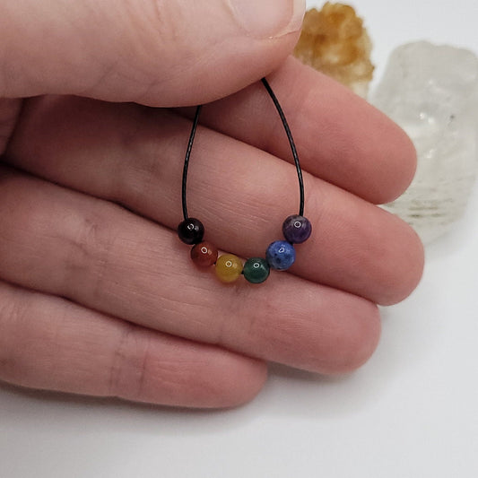 Gay Pride Necklace, Adjustable LGBTQ Crystal Choker