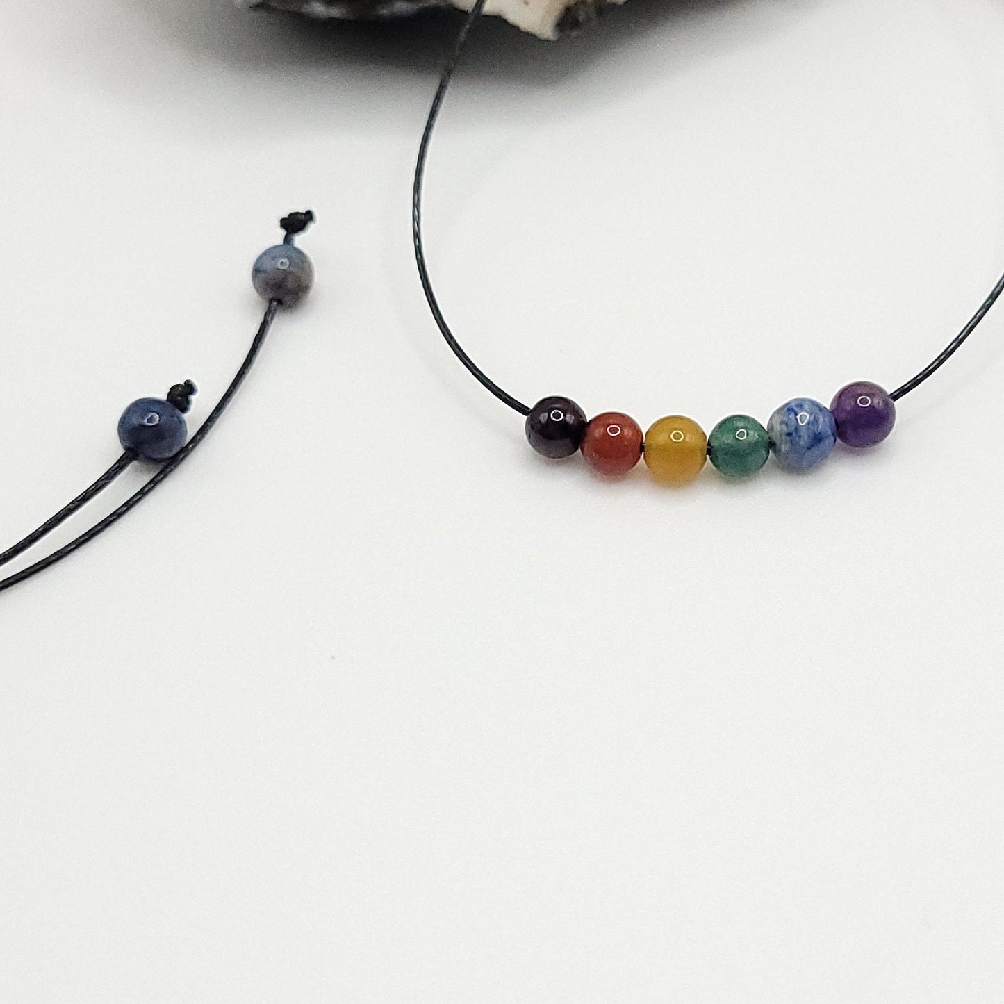 Gay Pride Necklace, Adjustable LGBTQ Crystal Choker