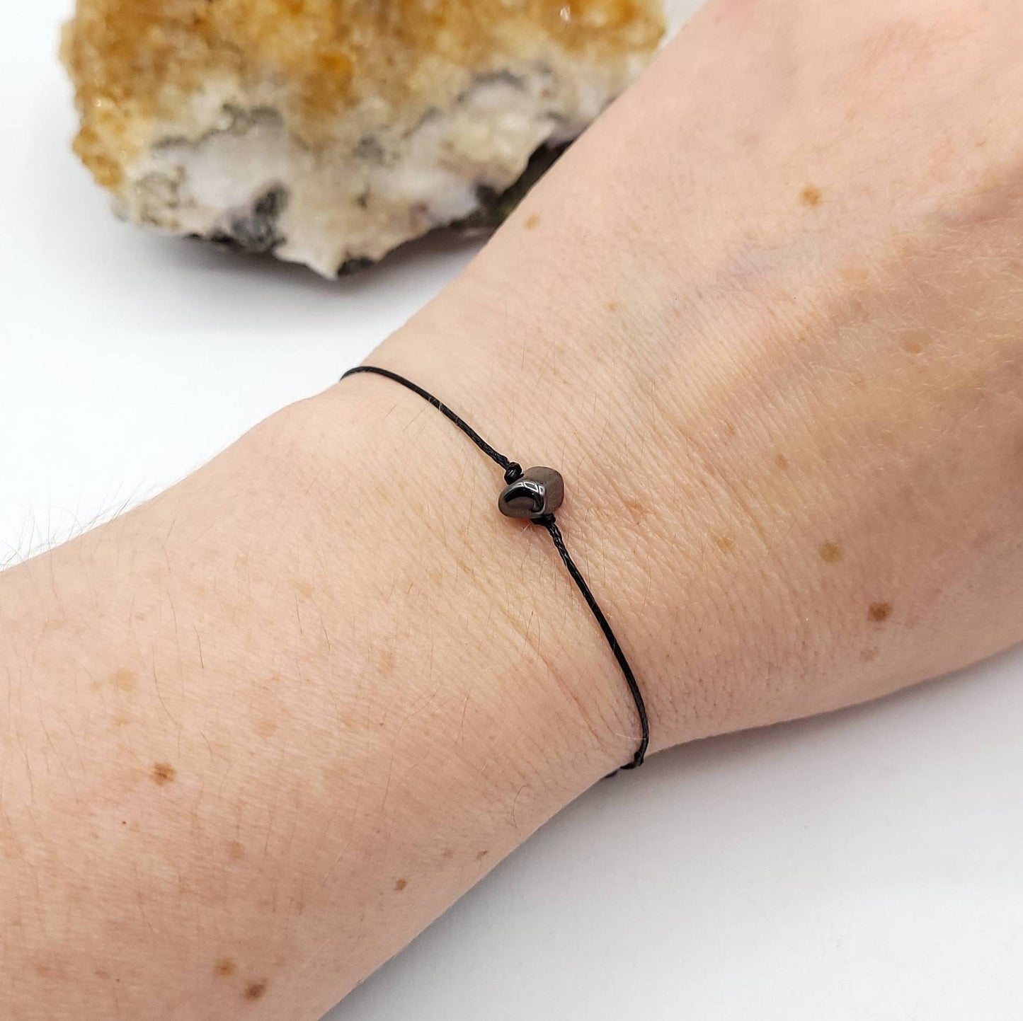 Hematite Bracelet | Promotes Calm While Providing Protection and Grounding