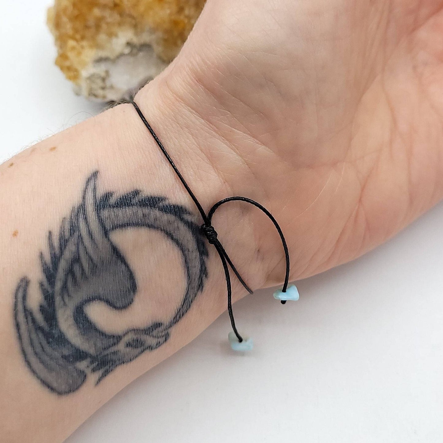 Larimar Bracelet | Promotes Peace, Serenity, Calm, Balance, Love, Communication