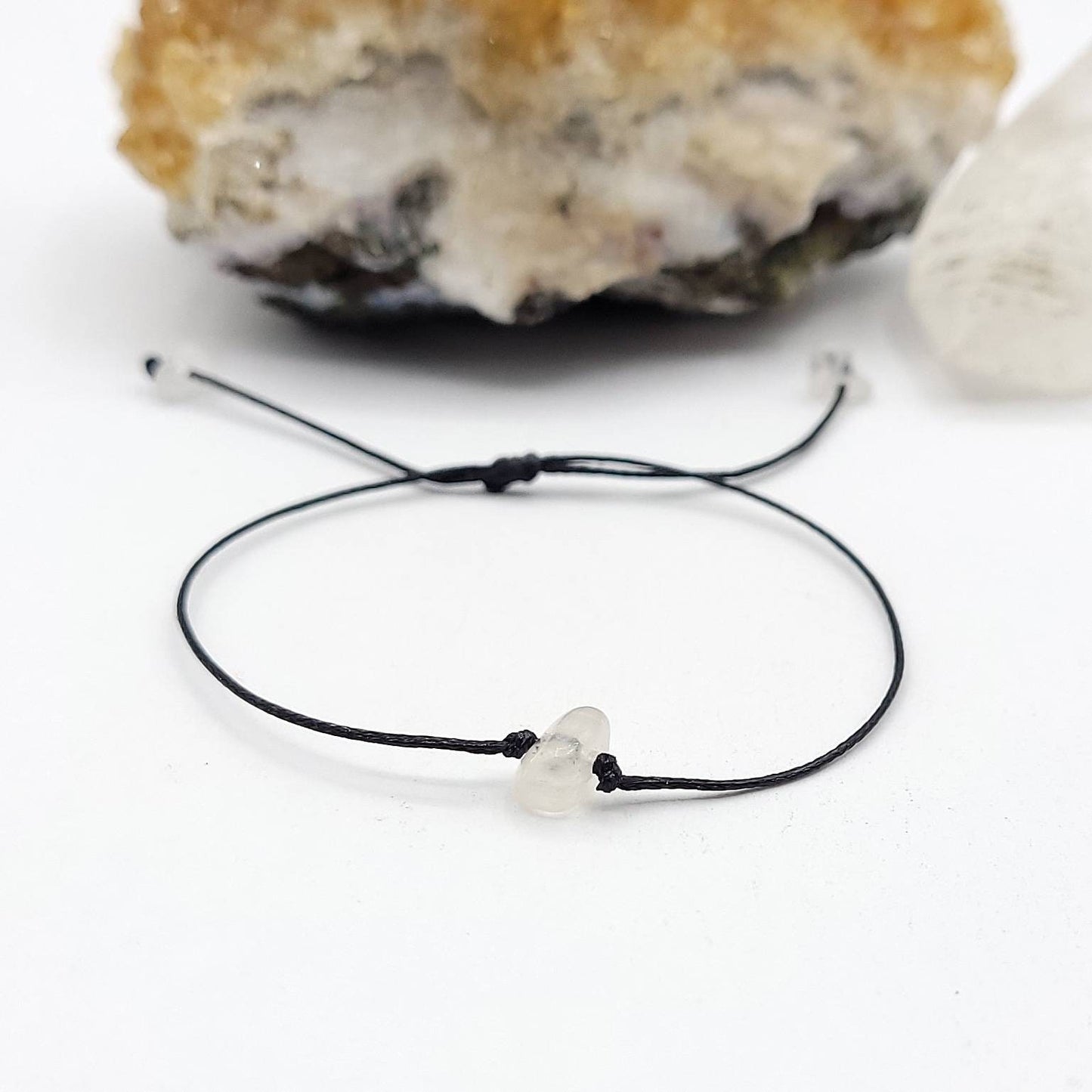 Moonstone Bracelet | Enhances Feminine Energy, Hope, Intuition, Psychic Ability and Calm