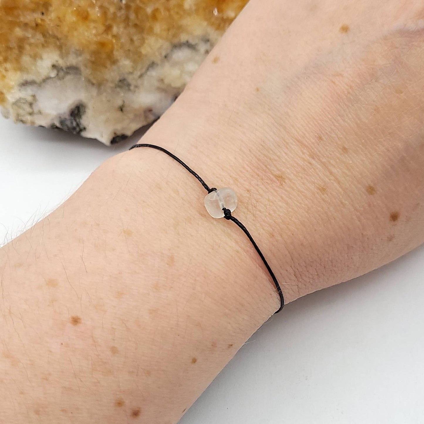 Moonstone Bracelet | Enhances Feminine Energy, Hope, Intuition, Psychic Ability and Calm