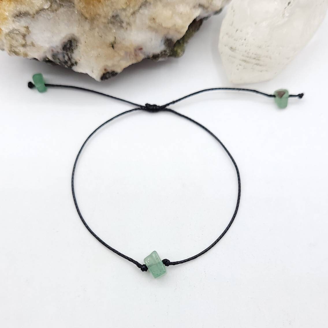 Green Aventurine Bracelet | Promotes Good Luck, Prosperity, Success and Heart Chakra Healing