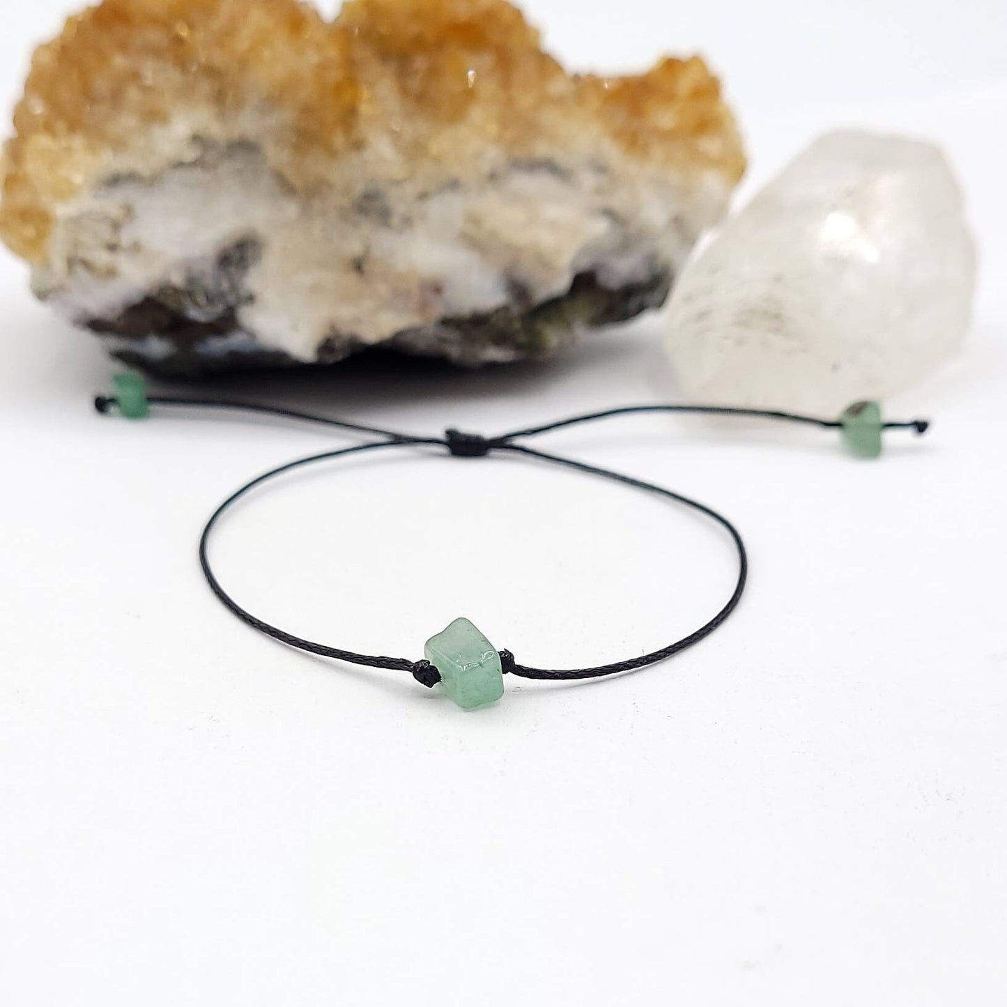 Green Aventurine Bracelet | Promotes Good Luck, Prosperity, Success and Heart Chakra Healing