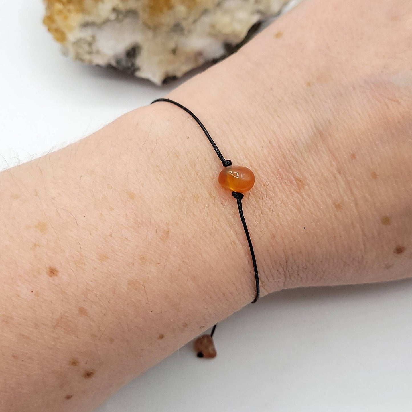 Carnelian Bracelet | Promotes Courage and Creativity, Aids in Attracting the Right Mate