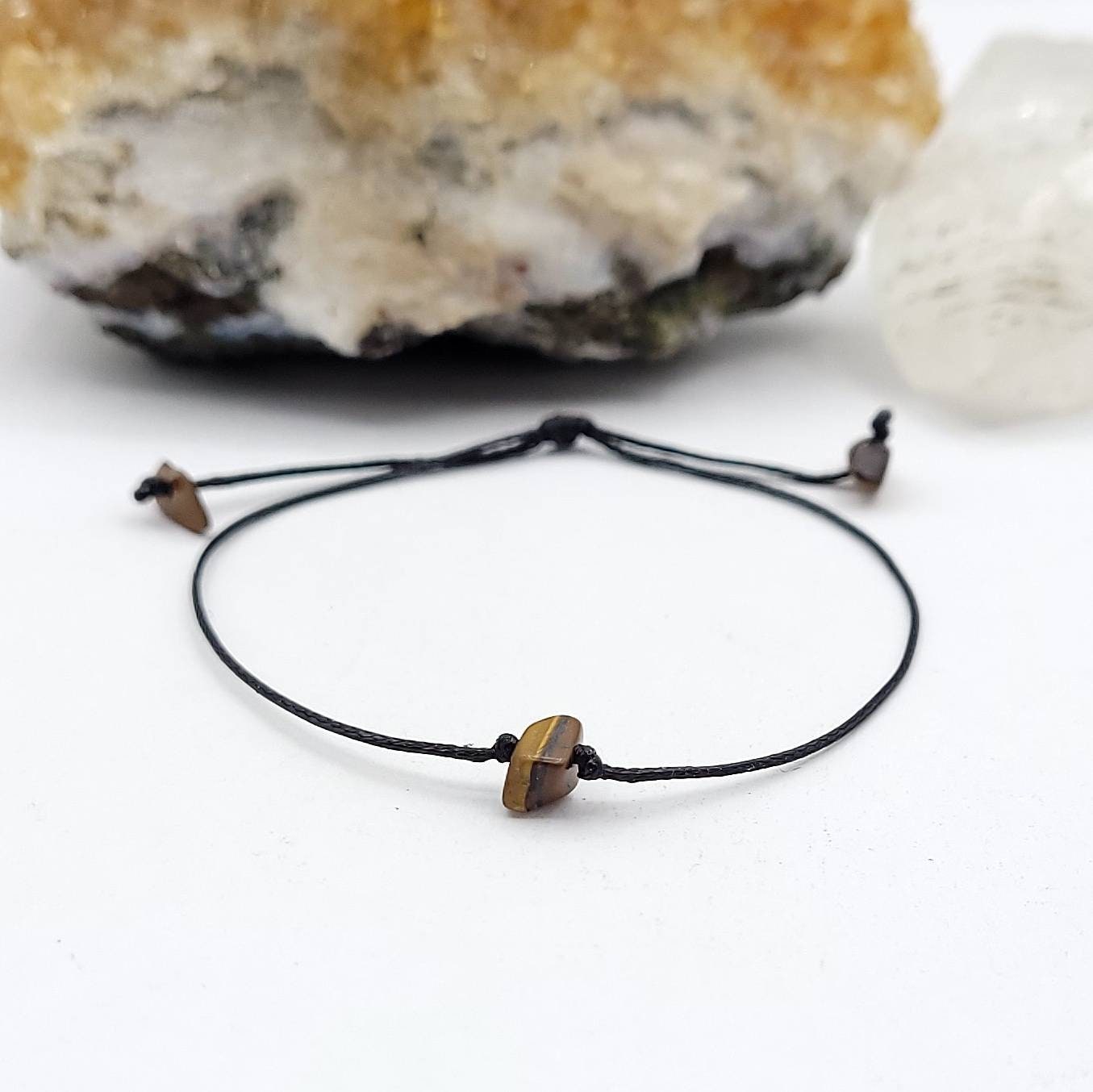 Tigers Eye Bracelet | Brings Protection, Stability, Grounding, Good Luck and Prosperity