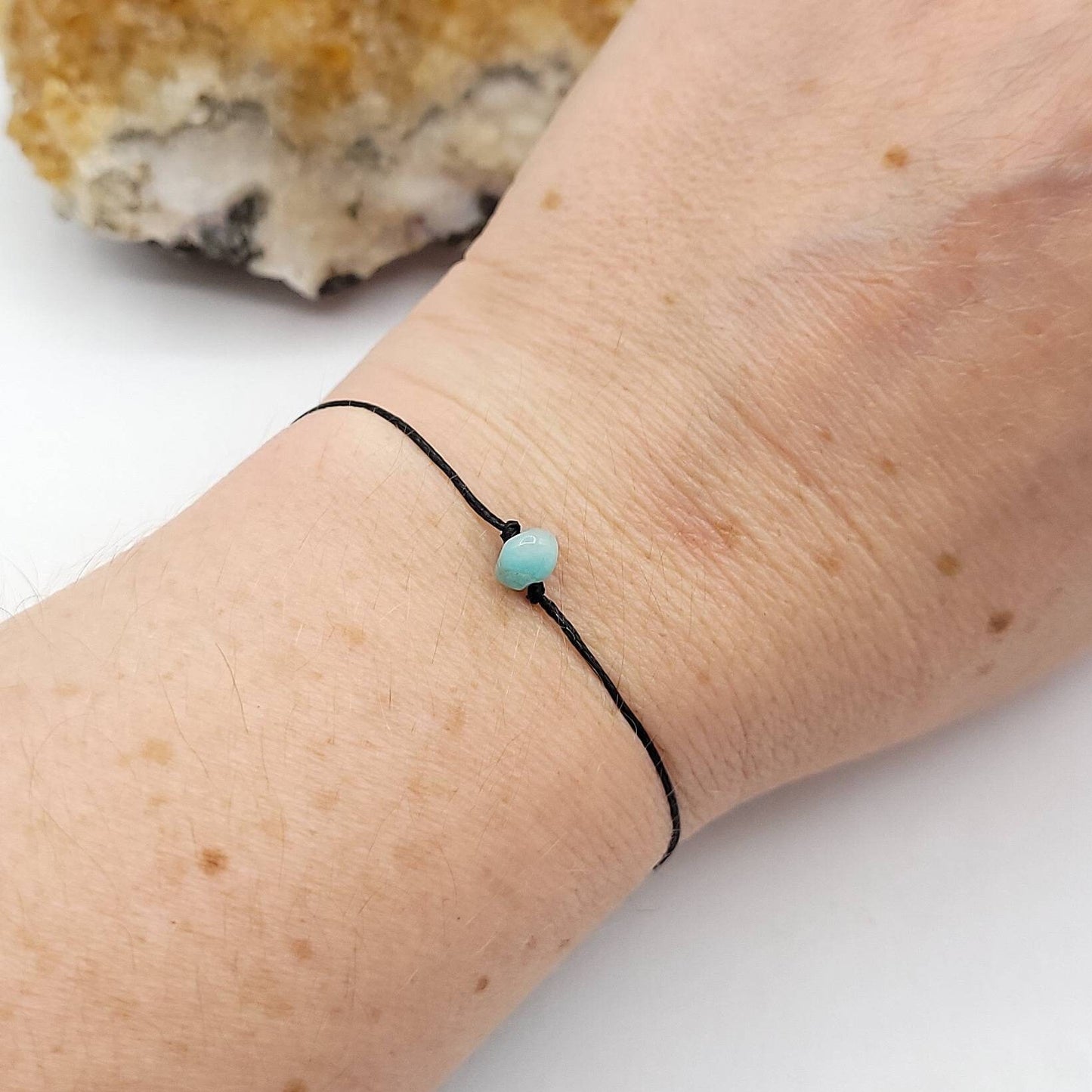 Amazonite Bracelet | Promotes Truth, Communication, Hope, Trust, Calm and Intuition