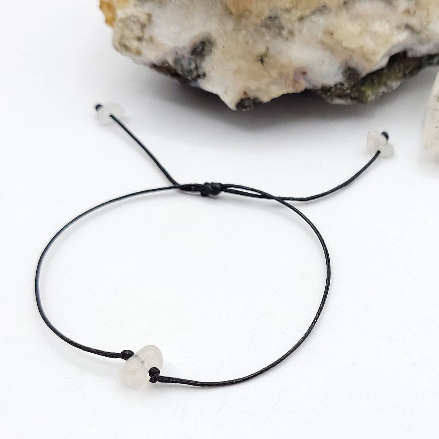Moonstone Bracelet | Enhances Feminine Energy, Hope, Intuition, Psychic Ability and Calm
