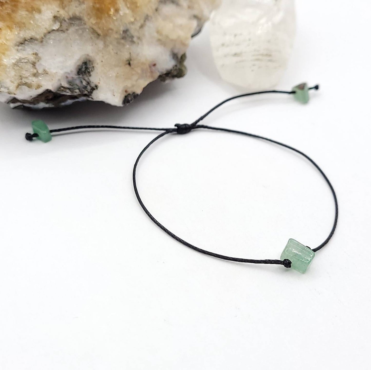 Green Aventurine Bracelet | Promotes Good Luck, Prosperity, Success and Heart Chakra Healing