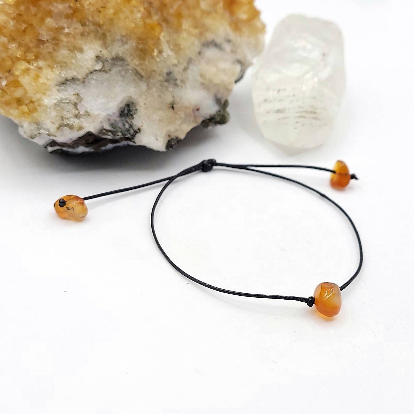 Carnelian Bracelet | Promotes Courage and Creativity, Aids in Attracting the Right Mate