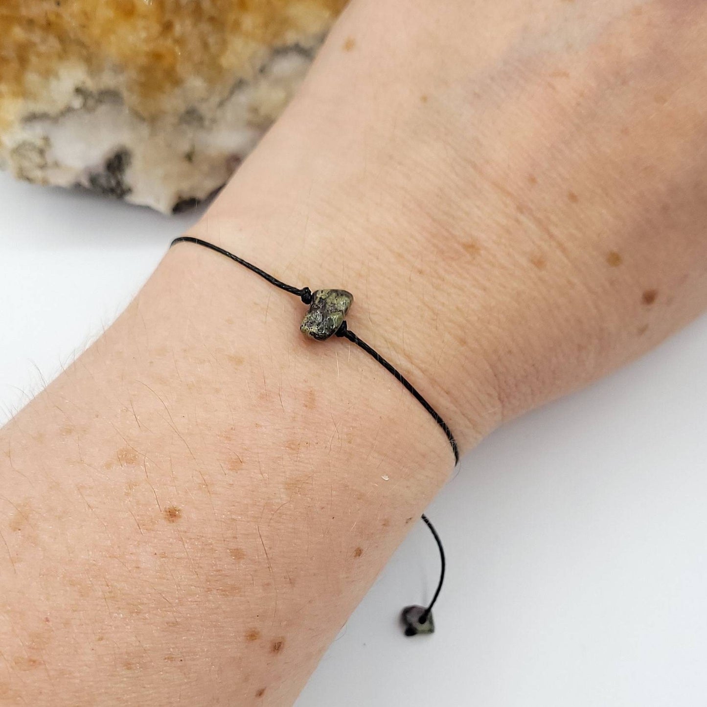 Dragon Blood Jasper Bracelet | Promotes Courage and Balance, Helps Attract Wealth