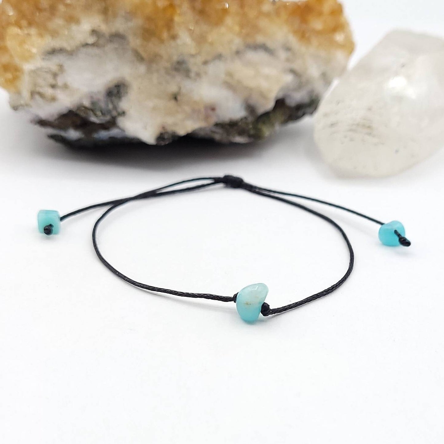 Amazonite Bracelet | Promotes Truth, Communication, Hope, Trust, Calm and Intuition