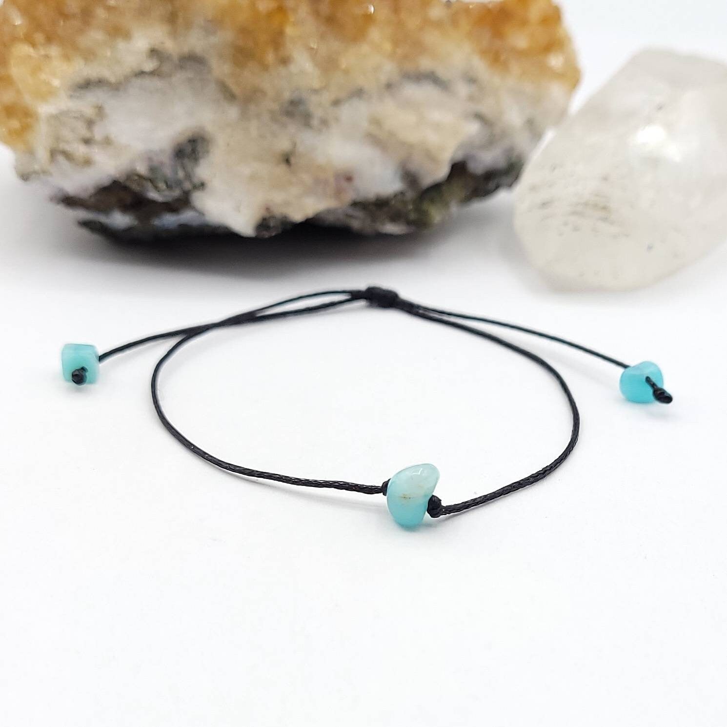 Amazonite Bracelet | Promotes Truth, Communication, Hope, Trust, Calm and Intuition