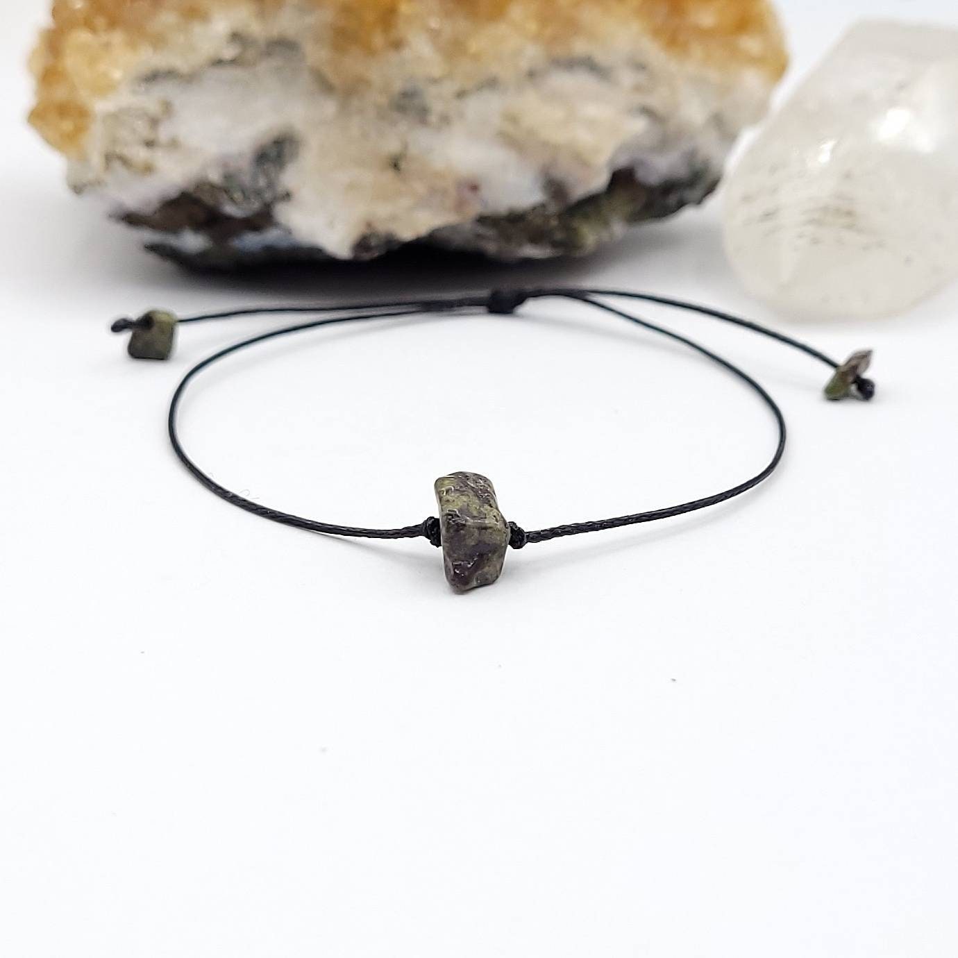 Dragon Blood Jasper Bracelet | Promotes Courage and Balance, Helps Attract Wealth