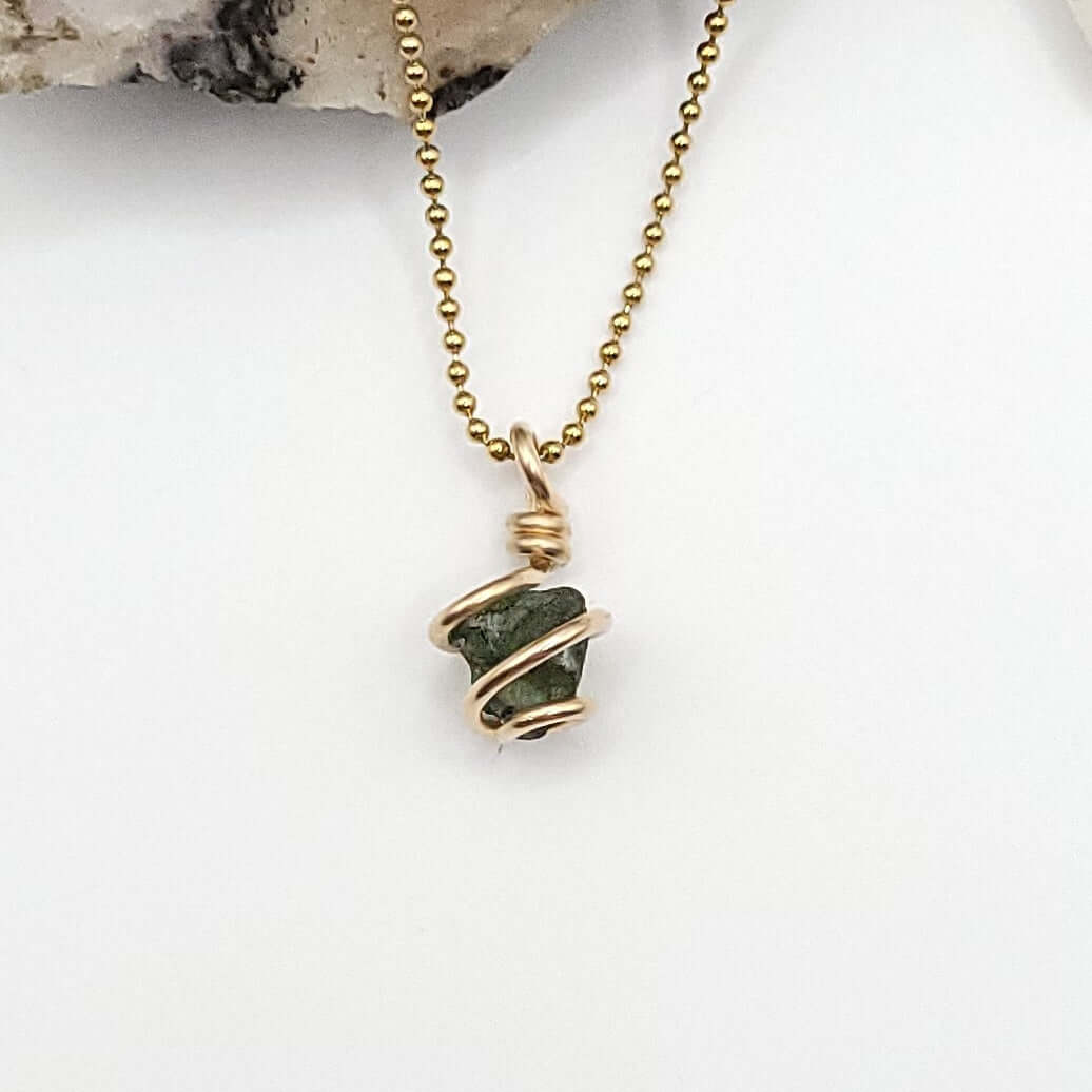 Libyan Desert Glass, Moldavite and Phenakite 