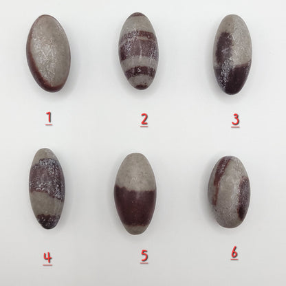 choice of six shiva lingum stones