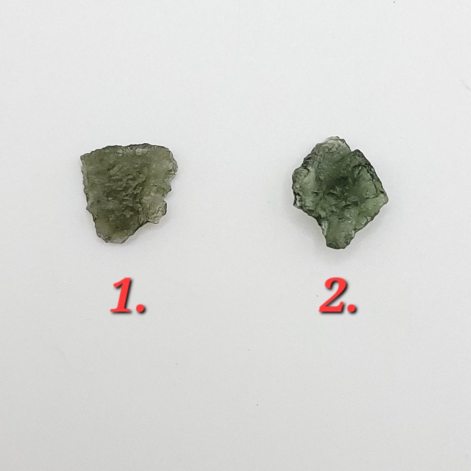 Raw crystals
