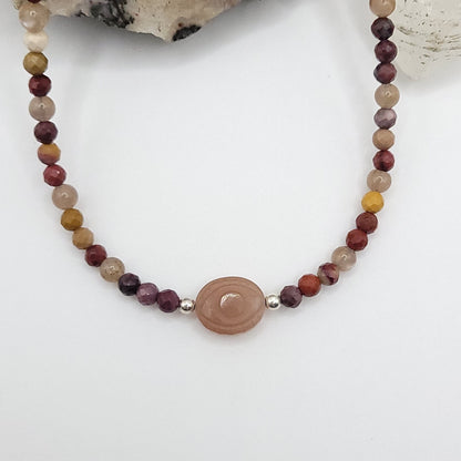 Sunstone Evil Eye Necklace - Crystal for Radiant Empowerment