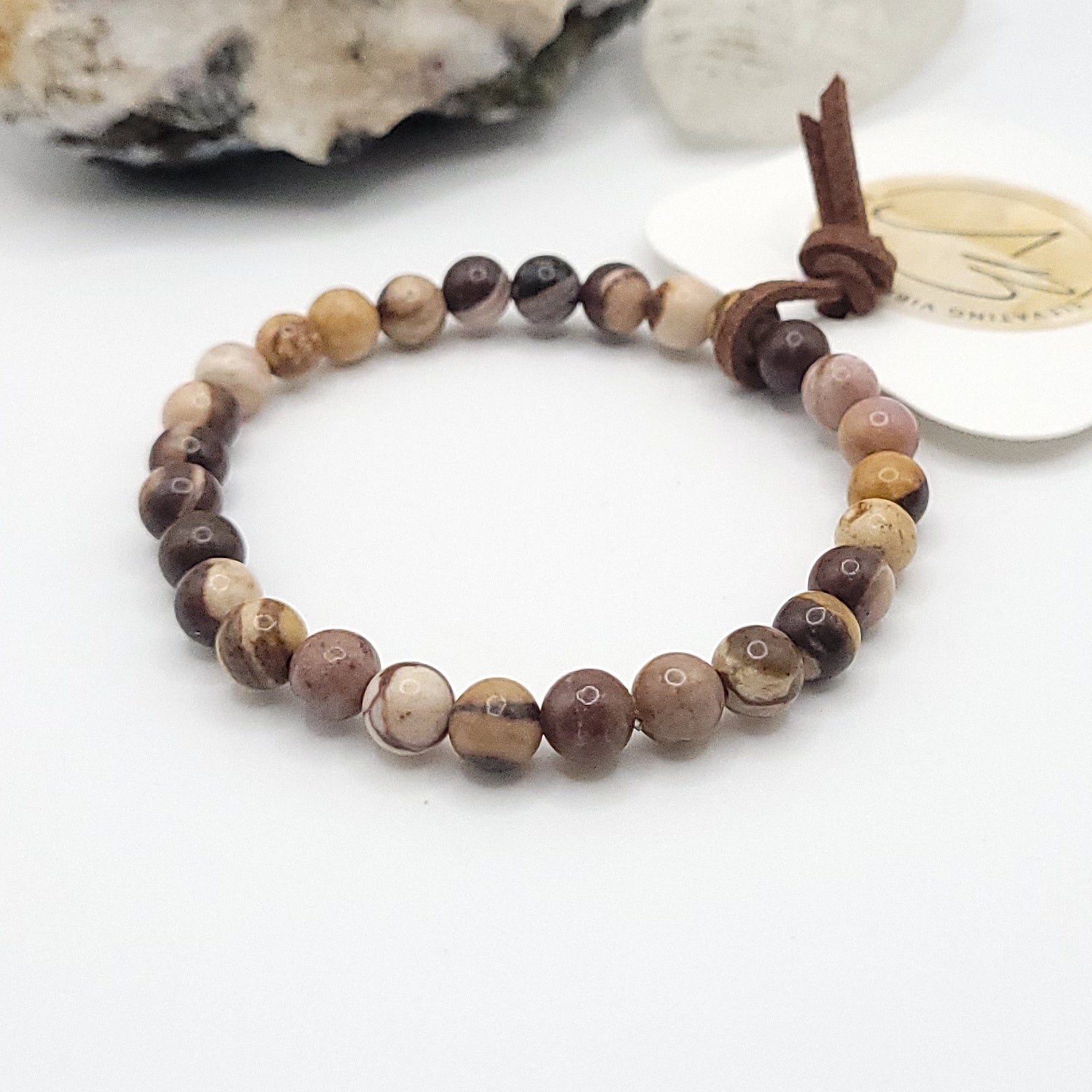 Brown Zebra Jasper Bracelet