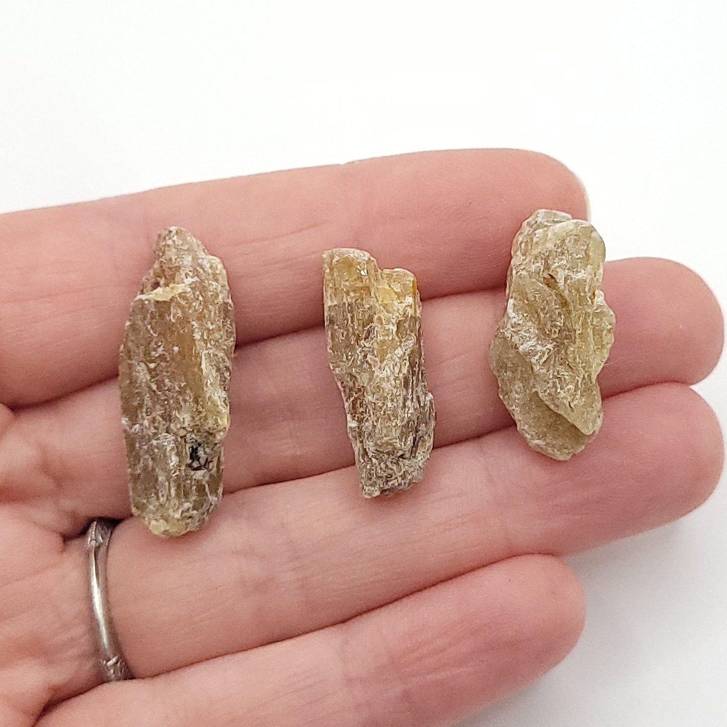 Yellow Kyanite Necklace in Copper - Crystal for Clarity & Confidence