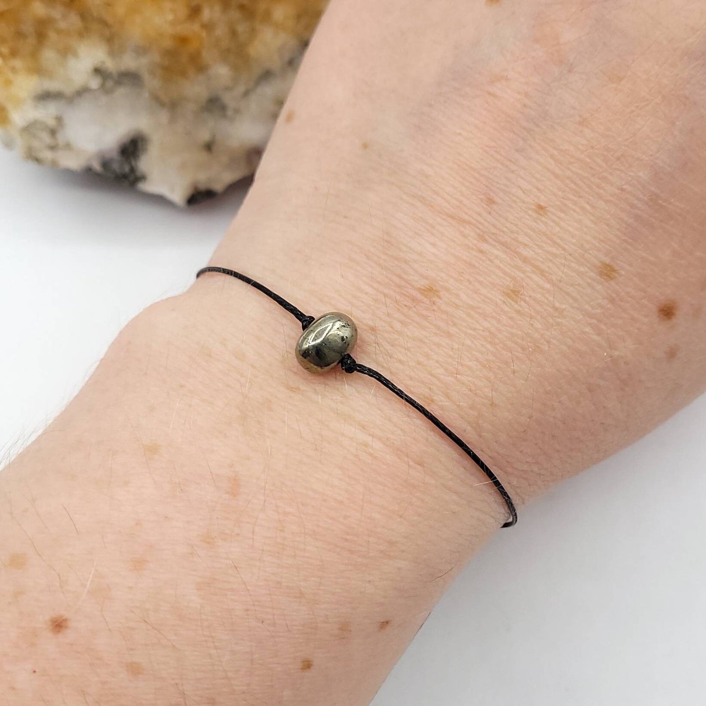 Pyrite Bracelet | Provides Protection, Supports Memory, Promotes Truth and Understanding