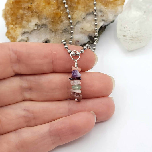 Custom Love Attracting Crystal Necklace, Build Your Own Crystal Necklace