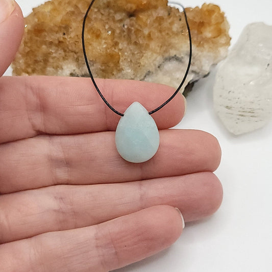 Adjustable Amazonite Necklace