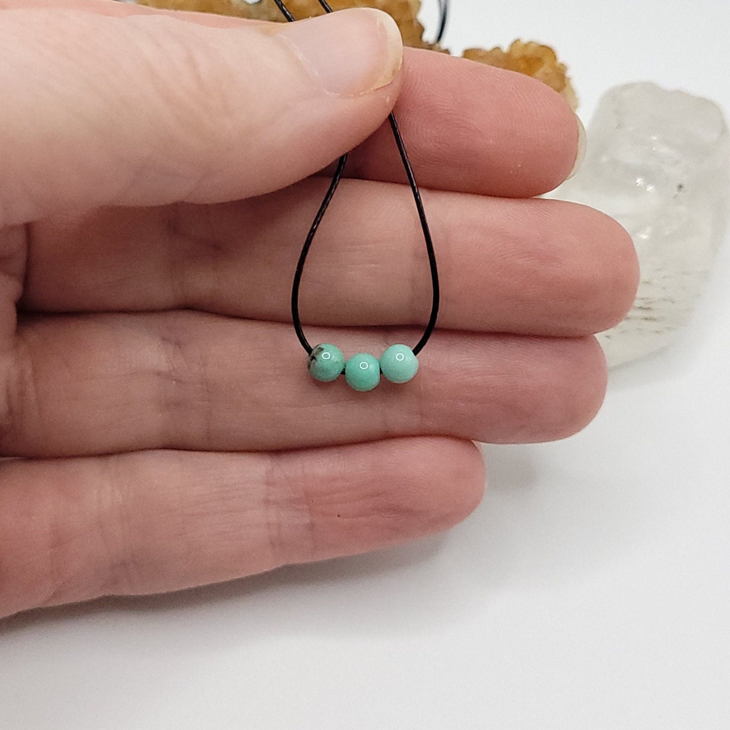 Adjustable Chrysoprase Necklace