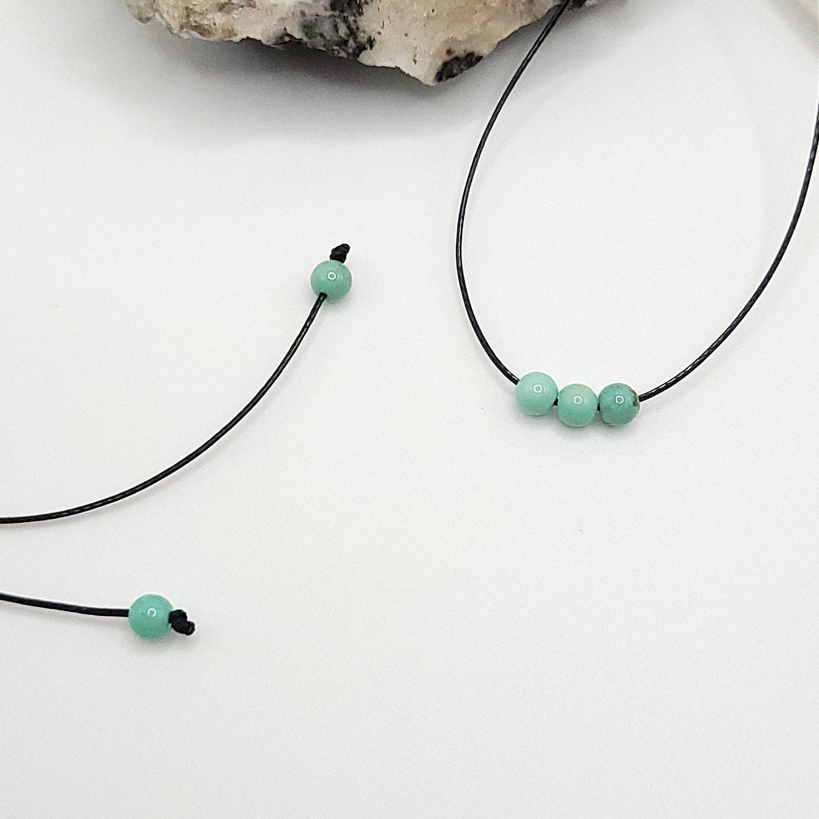 Chrysoprase choker