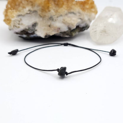 Obsidian Bracelet | Promotes Protection, Grounding, Dispelling Negativity and Healing the Root Chakra